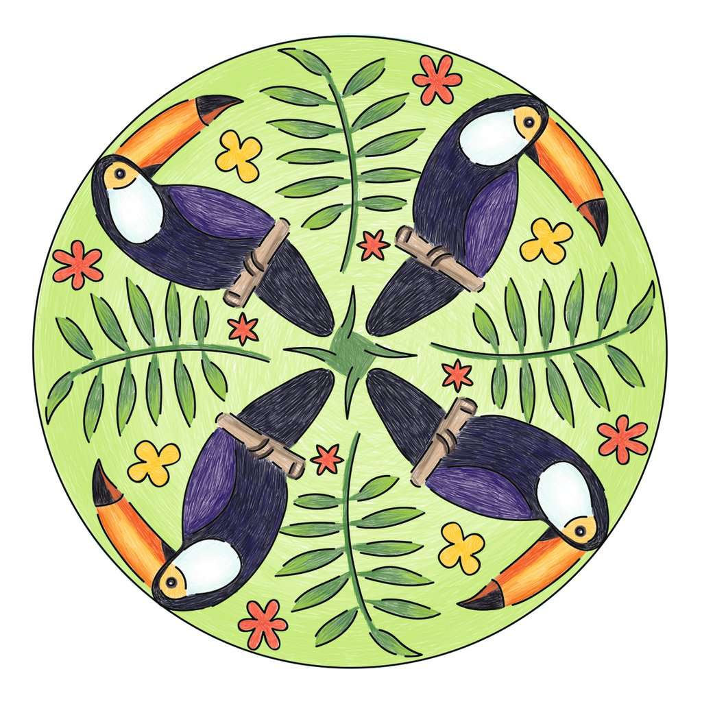 Mandala-Designer Midi Flamingo 28.518 - Bild 2