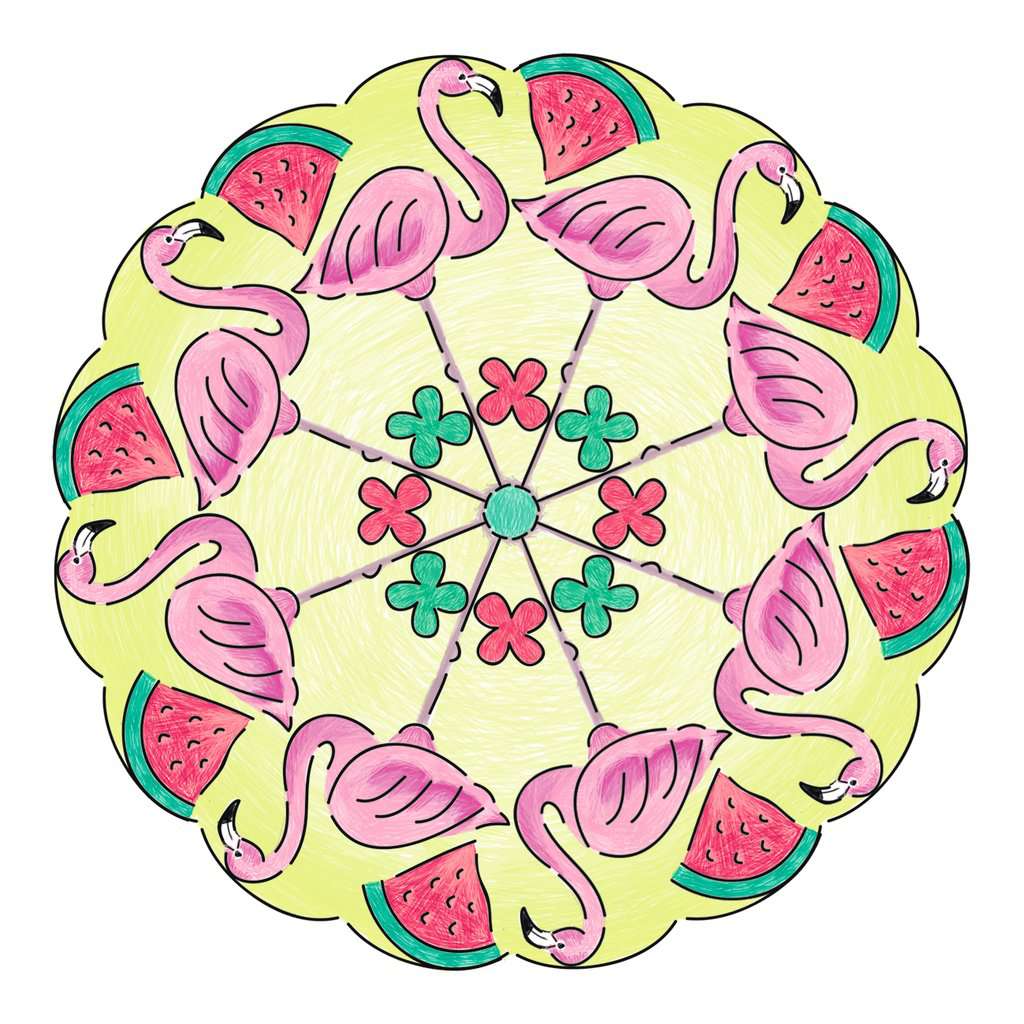 Mandala-Designer Midi Flamingo 28.518 - Bild 3