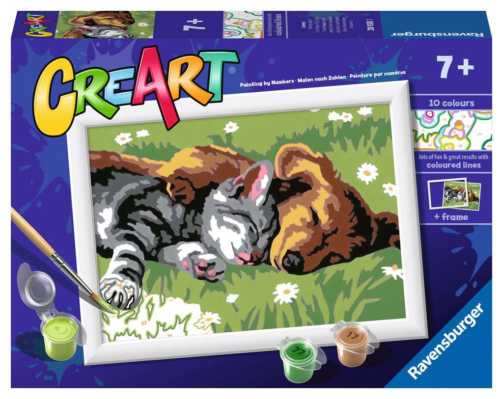 CreArt Sleeping Cat and Dog 28.930 - Bild 1