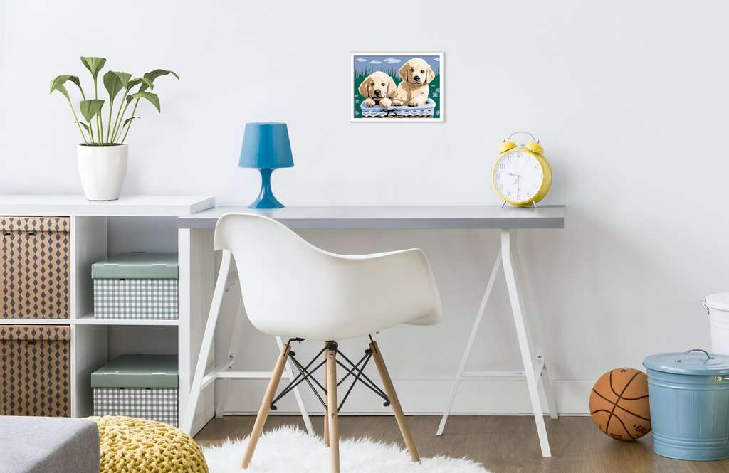 CreArt Cute Puppies 28.931 18x13cm - Bild 4