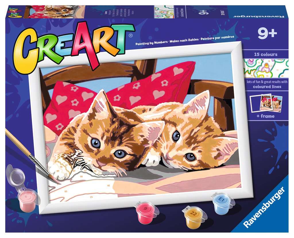 Creart Two Cuddly Cats 28.938 - Bild 1