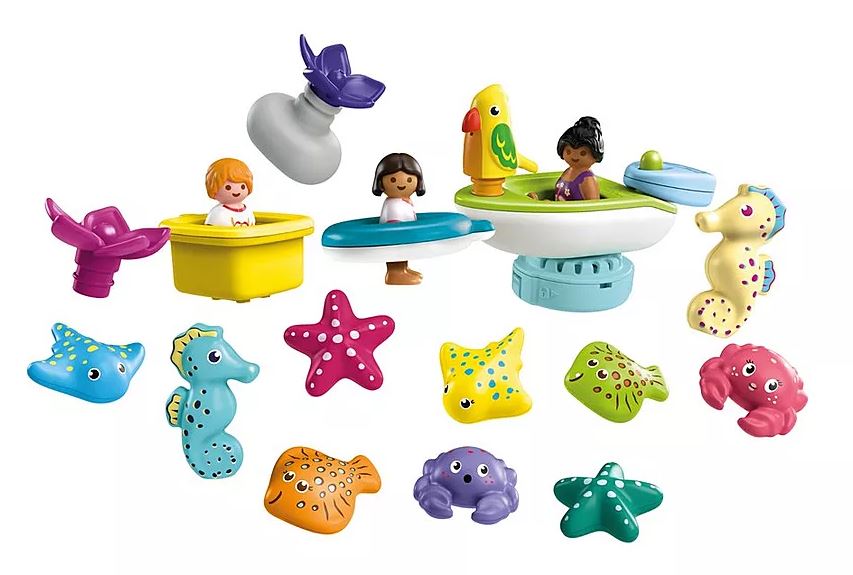 PLAYMOBIL Adventskalender Junior & Tinti : Bunter Badespass 71777 - Bild 2