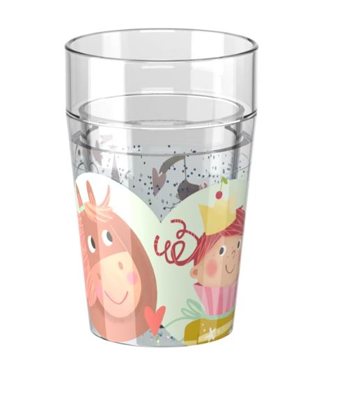 Haba Glitzerbecher Prinzessin & Pferd - Bild 1