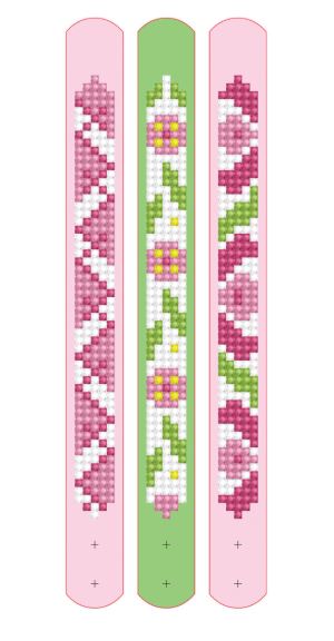 Diamond Painting Armbänder Pink - Bild 2