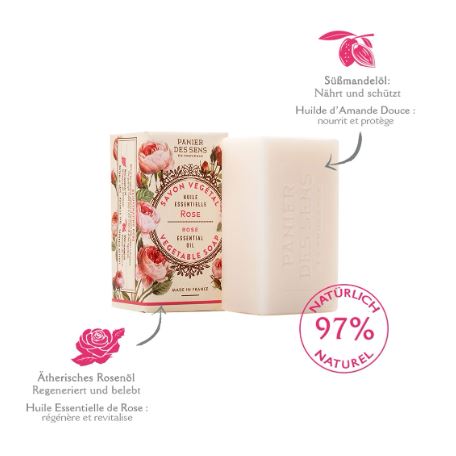 Rose Seife 150g - Bild 2