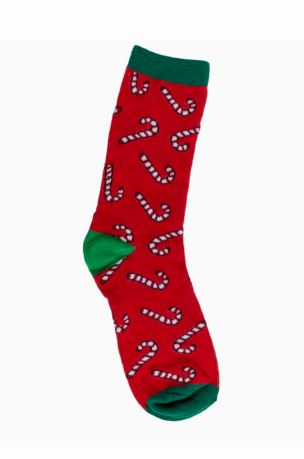 Socken mit Weihnachtsmotiven, Einheitsgrösse - Bild 2