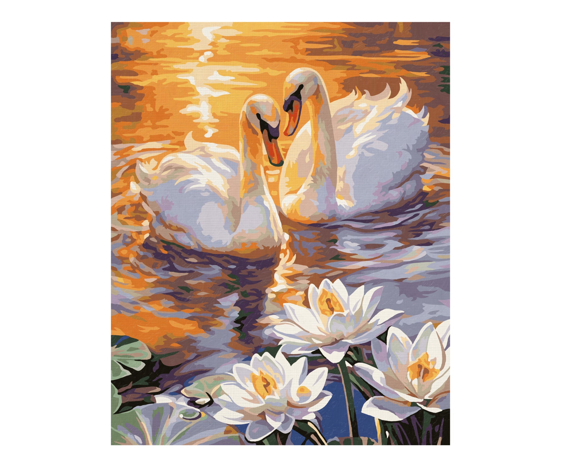 Schipper Verliebte Schwäne 24x30cm - Bild 2