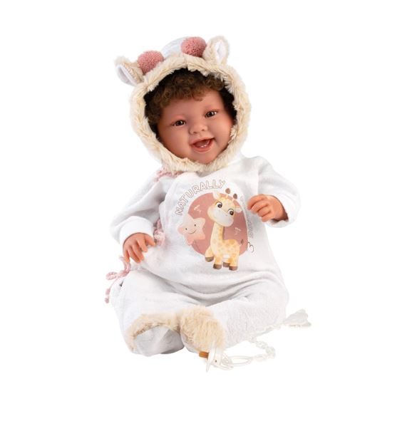 Llorens Babypuppe Tala mit Locken 44cm - Bild 1