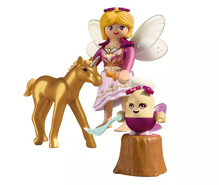 PLAYMOBIL Goldenes Einhornfohlen mit Fee 71844 - Bild 2