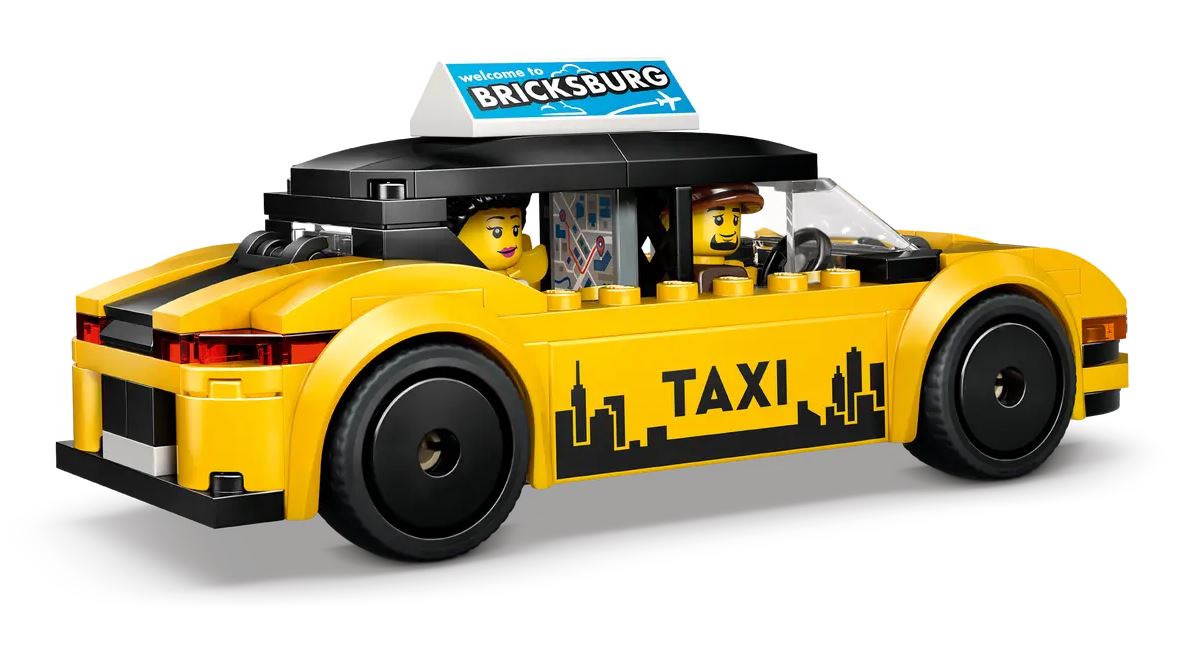 LEGO City Gelbes Taxi 60487 - Bild 4
