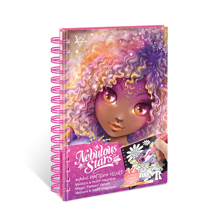 Nebulous Stars Creative Book Magic Pattern Velvet - Bild 1