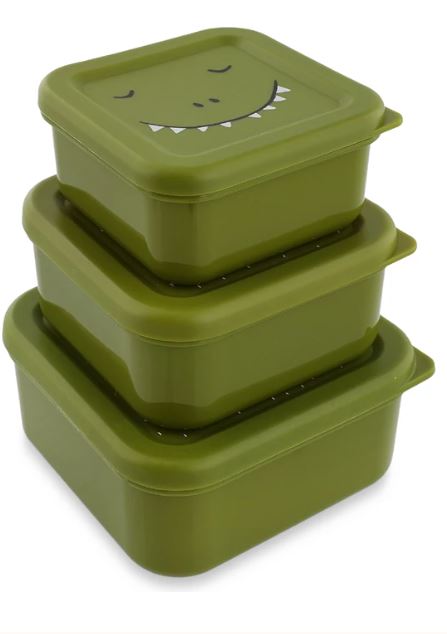 Snackbox 3er Set Dino - Bild 4