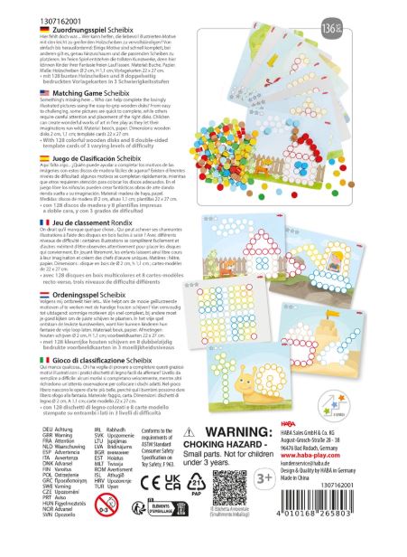 HABA Zuordnungsspiel Scheibix - Bild 2