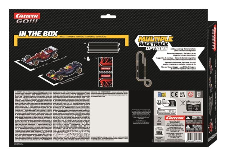 Carrera GO ! Ausbauset 1.3m Formula Racer Ferrari SF-25 & Red Bull RB21 - Bild 2