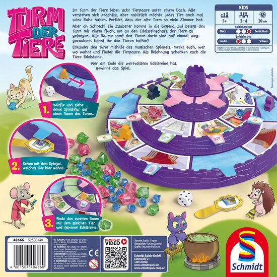 Turm der Tiere Schmidt Spiele - Bild 2