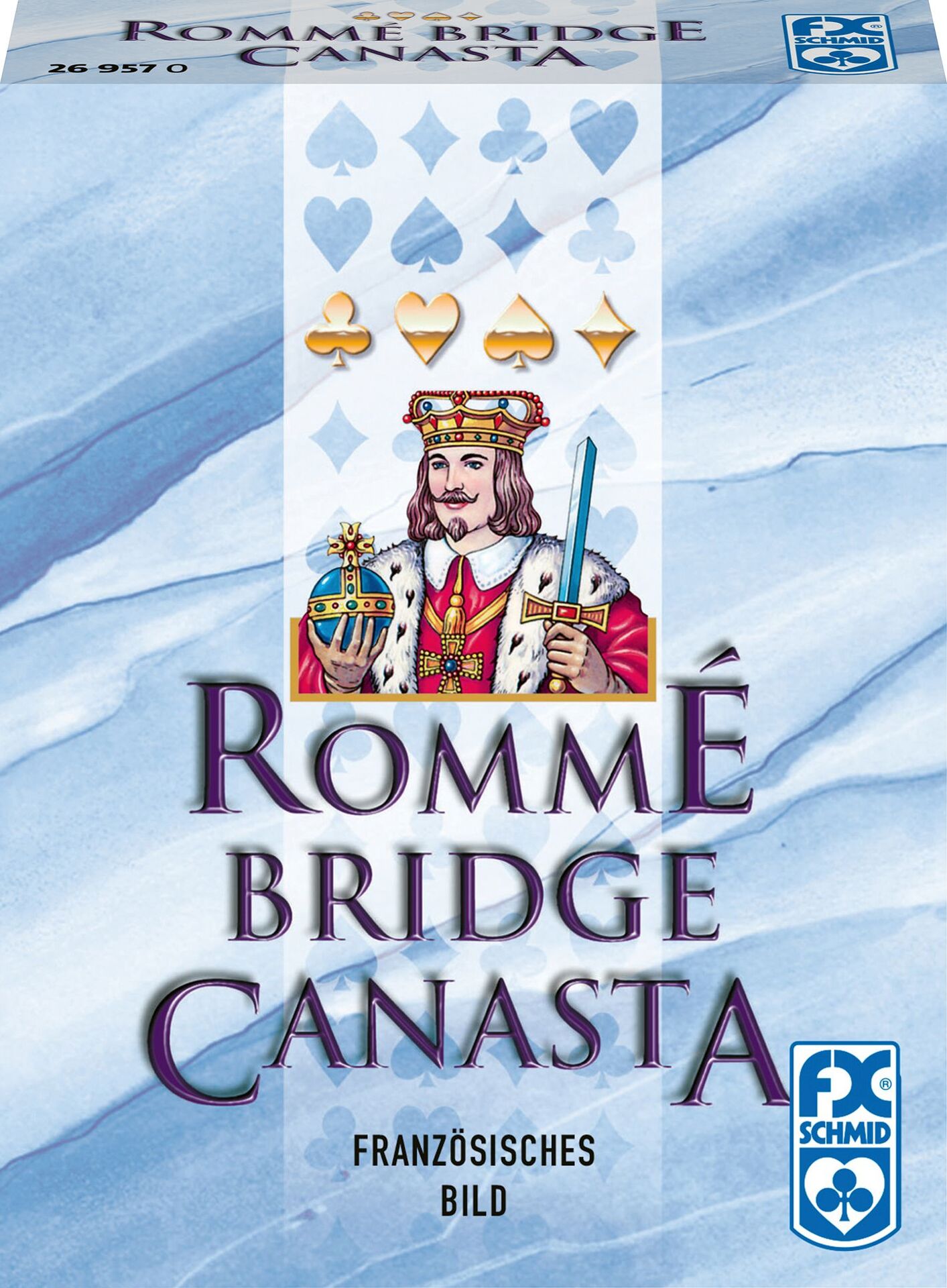 Rommé Bridge Canasta Schmid - Bild 1