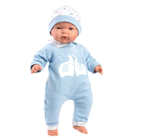 Llorens Pyjamaset Elefant blau 38cm - Bild 2