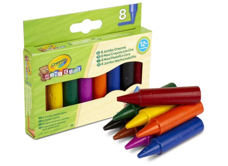 Crayola 8 Jumbo Wachsmalstifte - Bild 1