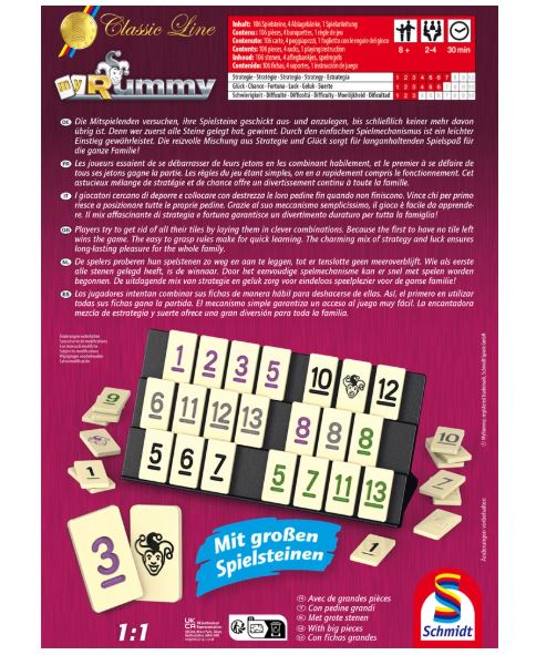 My Rummy - Classic Line Metalldose - Bild 2