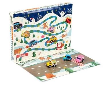 Adventskalender Rookies - Pull Back Autos - Bild 2