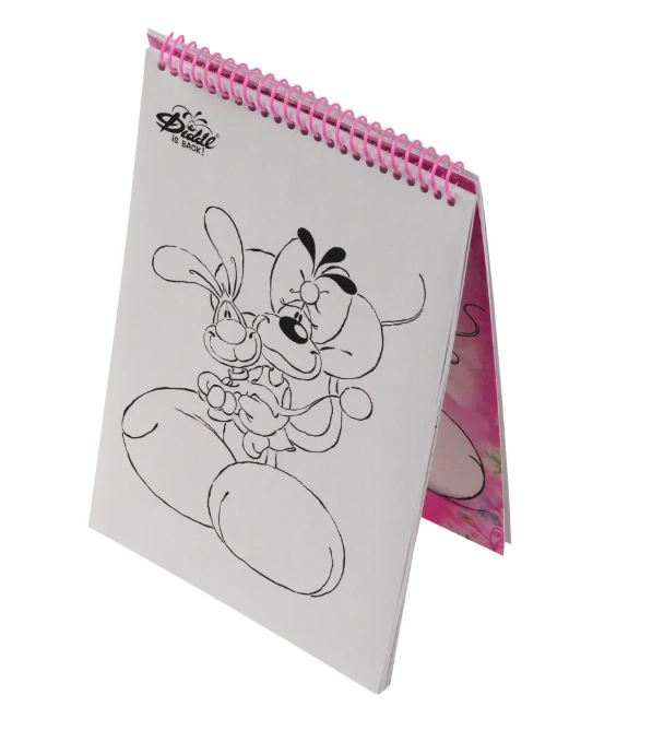Diddl Malbuch A4, rosa - Bild 2