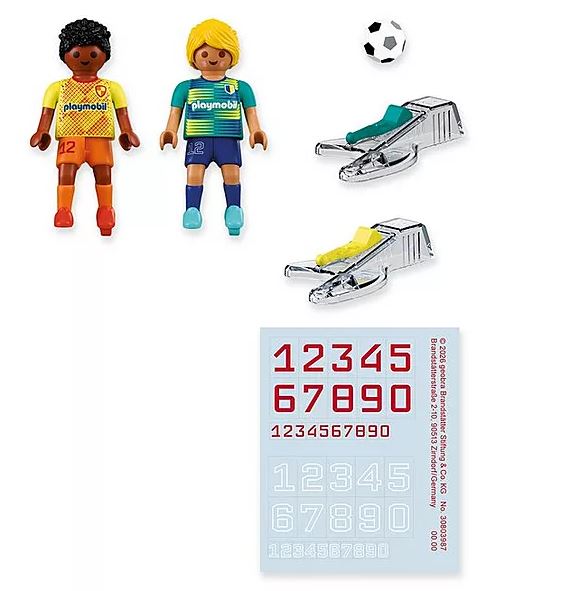 PLAYMOBIL My life Fussballspieler und Fussballspielerin 72058 - Bild 2