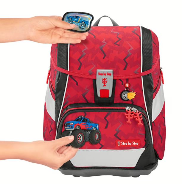 Step by Step 2IN1 PLUS Schulranzenset Monster Truck Rocky 6-teilig - Bild 2