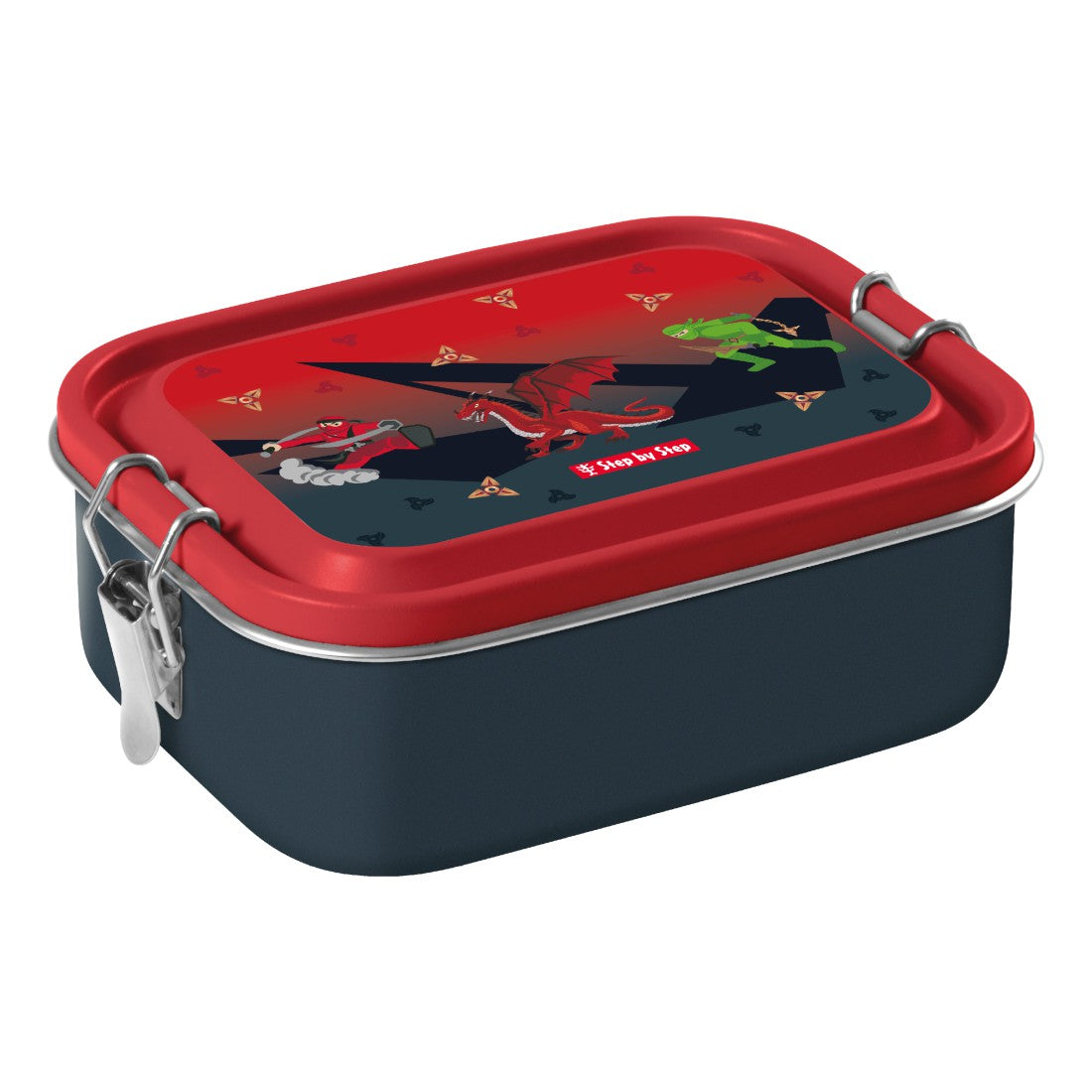 Step by Step Edelstahl Lunchbox Warrior - Bild 2