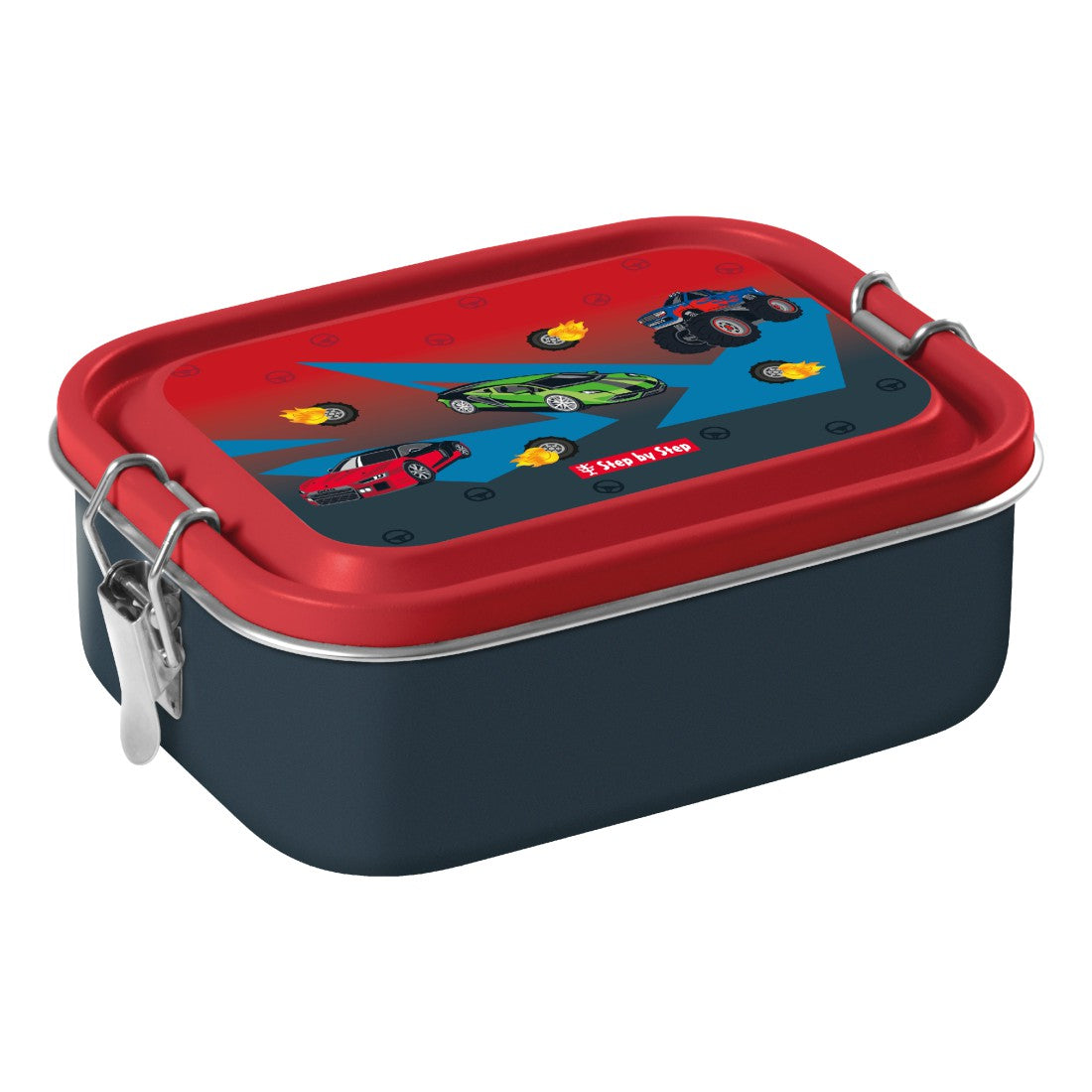 Step by Step Edelstahl Lunchbox Car - Bild 2