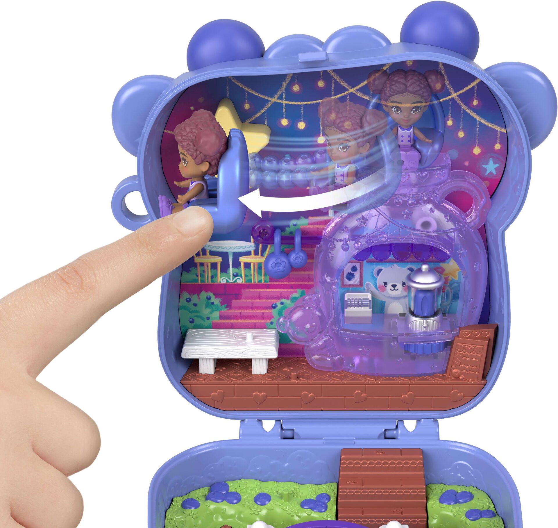 Polly Pocket Blaubeer Besties Schatulle - Bild 2