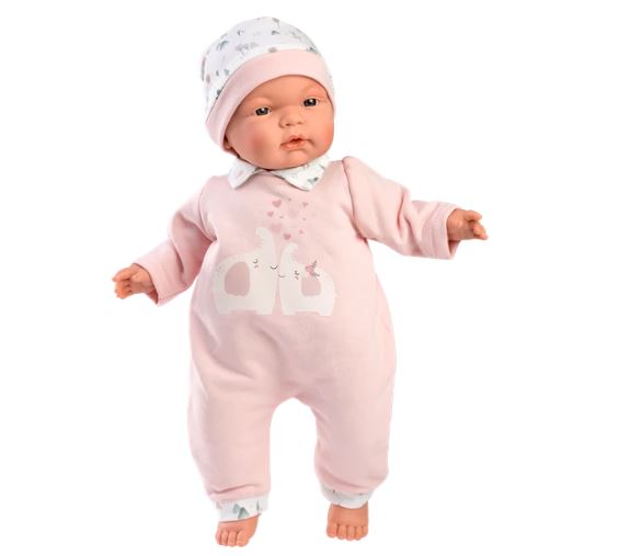 Llorens Pyjamaset Elefant rosa 38cm - Bild 2