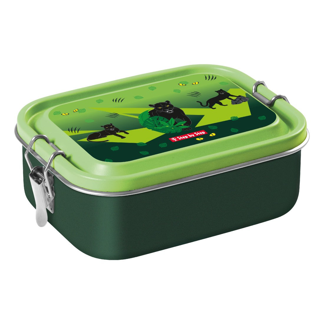 Step by Step Edelstahl Lunchbox Panther - Bild 2