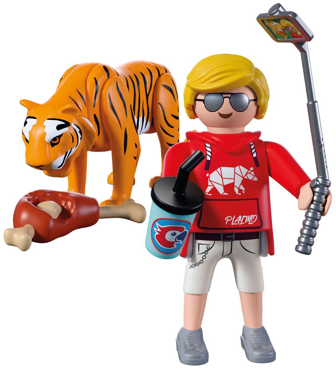 PLAYMOBIL Animals & Friends: Zoo: Tiger und Besucher 72089 - Bild 2