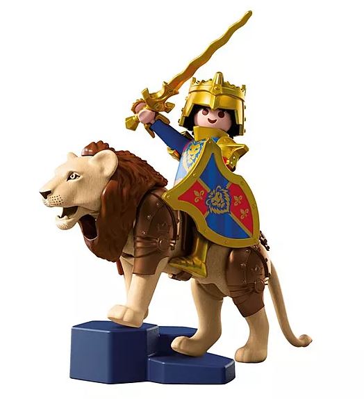 PLAYMOBIL Knights Löwe mit goldenem Ritter 72212 - Bild 2