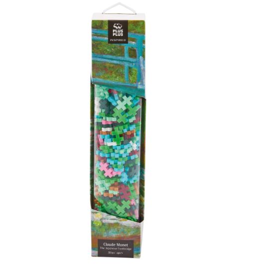 Plus Plus Tube Kreativ Bausteine Monet die japanische Fussgängerbrücke - Bild 1