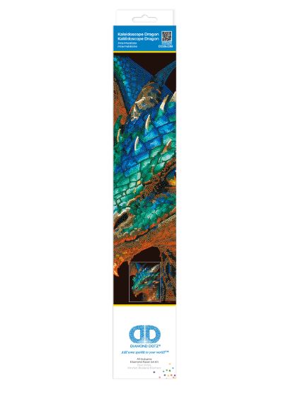 Diamond Painting Neon Drache - Bild 2
