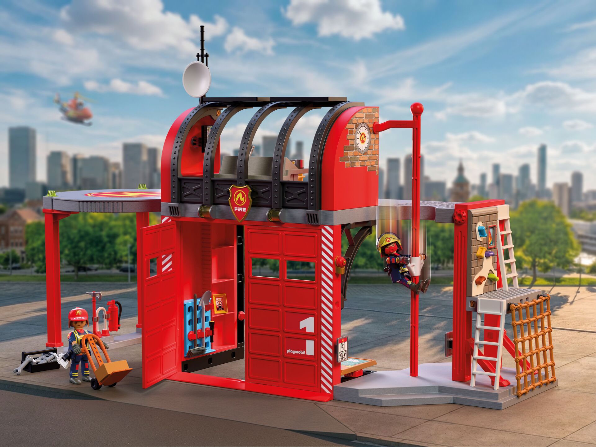 PLAYMOBIL City Action Grosse Feuerwehrstation 72191 - Bild 2