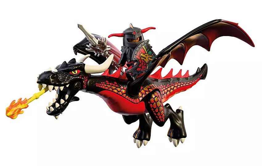 PLAYMOBIL Knights Schwarzer Drache 72114 - Bild 2