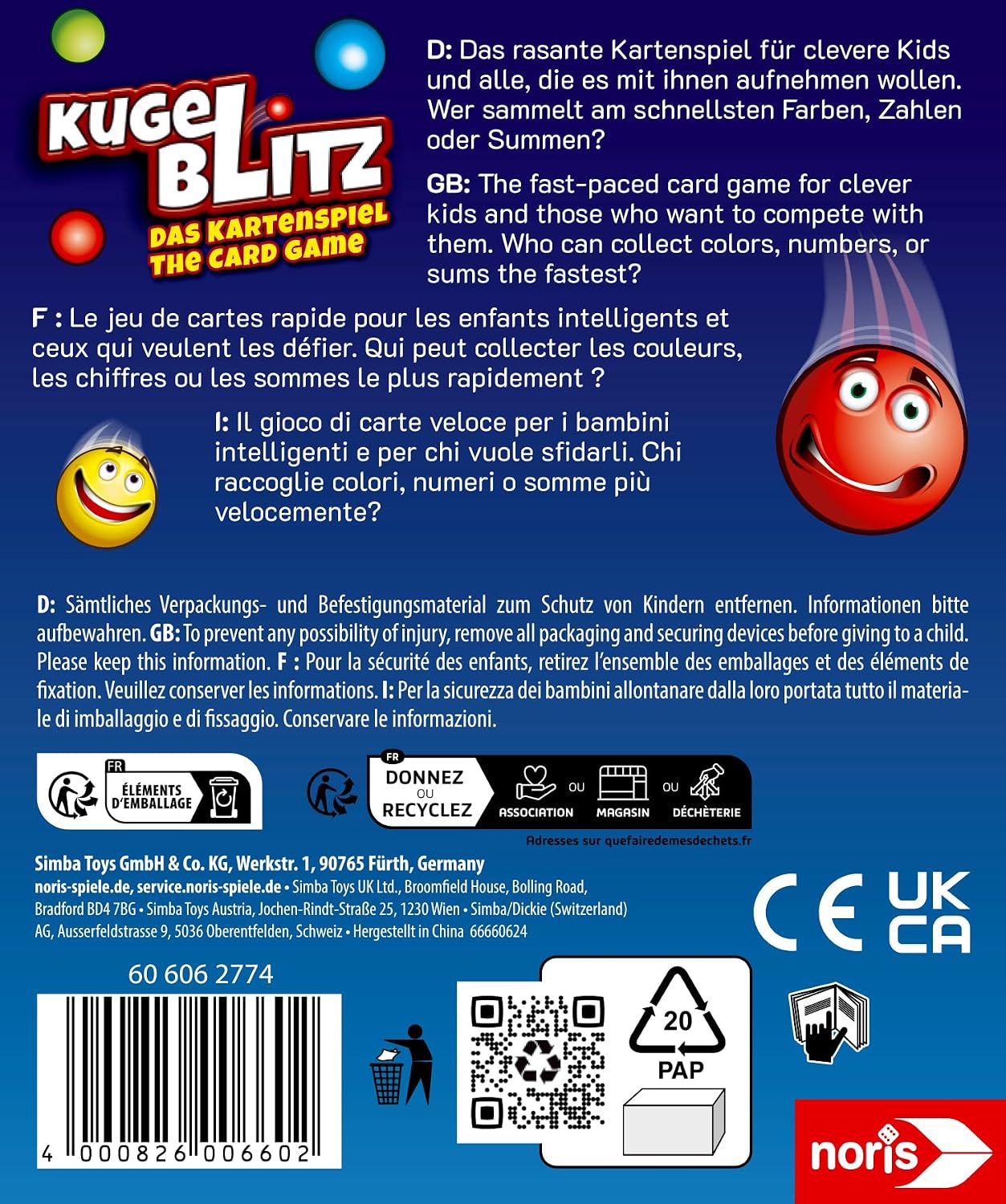 Kugelblitz Kartenspiel - Bild 2
