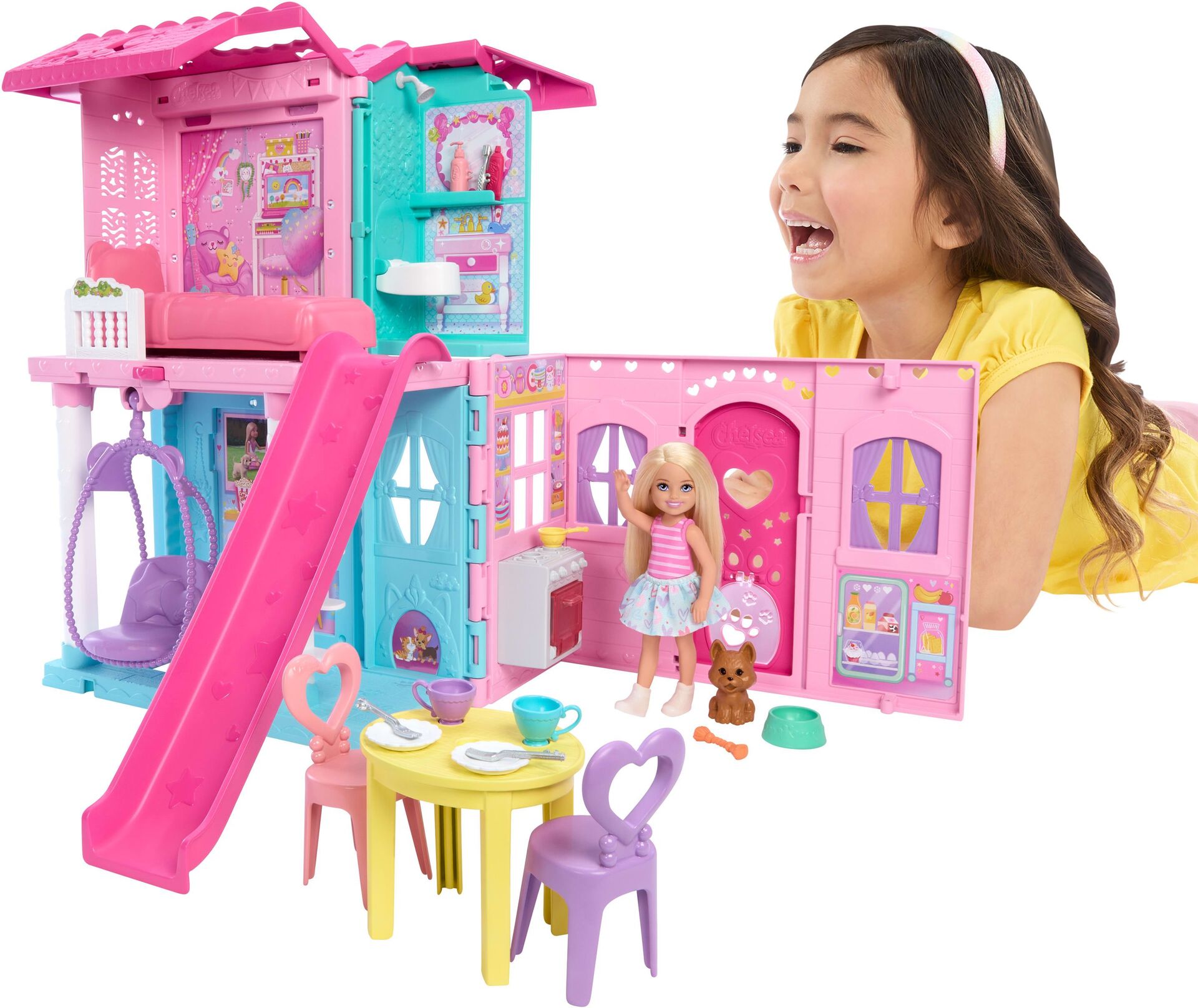 Barbie Chelsea Pop-up-Puppenhaus mit Puppe - Bild 2