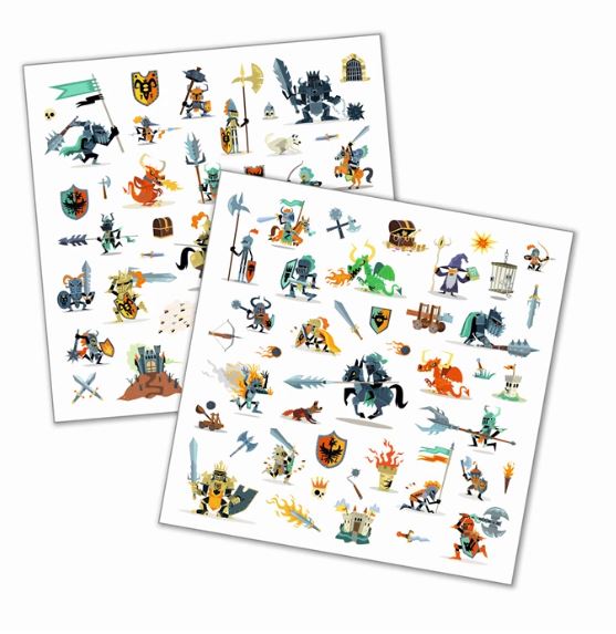 Sticker metallic Ritter - Bild 2