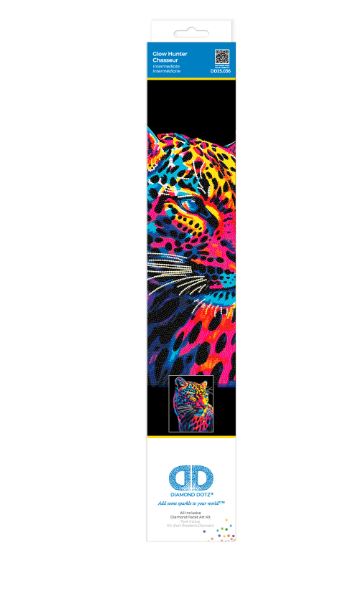 Diamond Painting Neon Leopard - Bild 2
