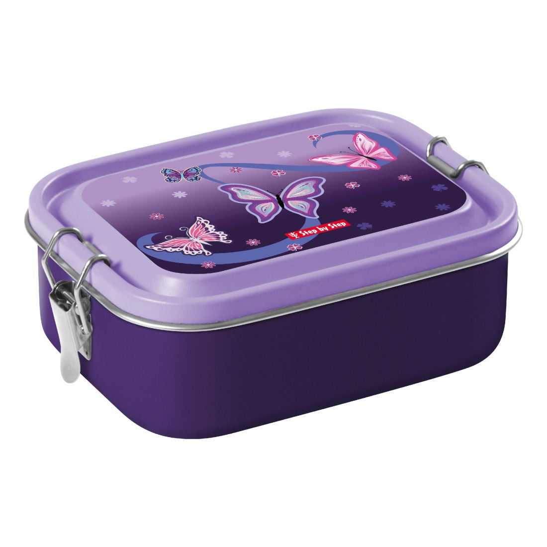 Step by Step Edelstahl Lunchbox Sweet Butterfly - Bild 2