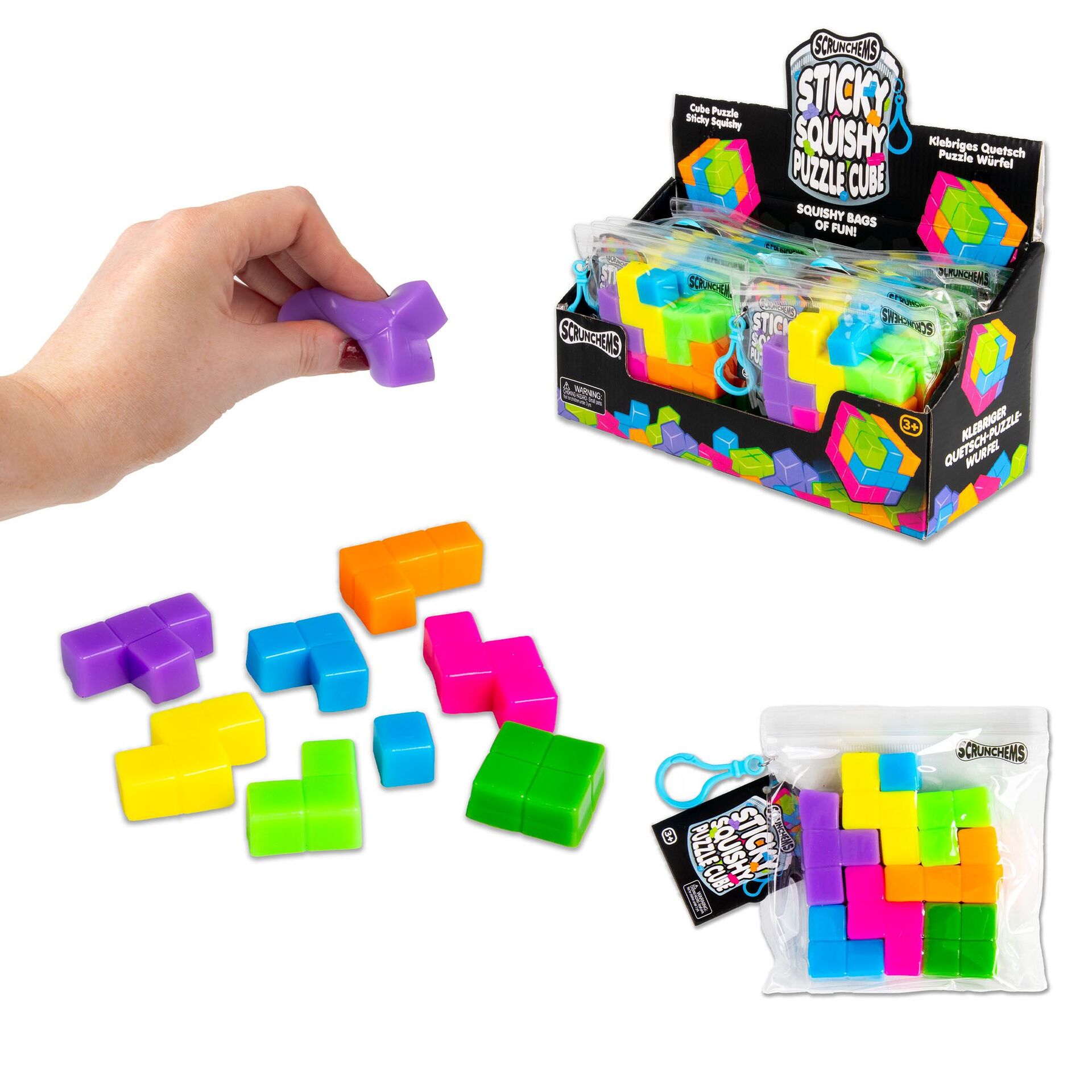 Sticky Puzzle Cube Squish - Bild 2