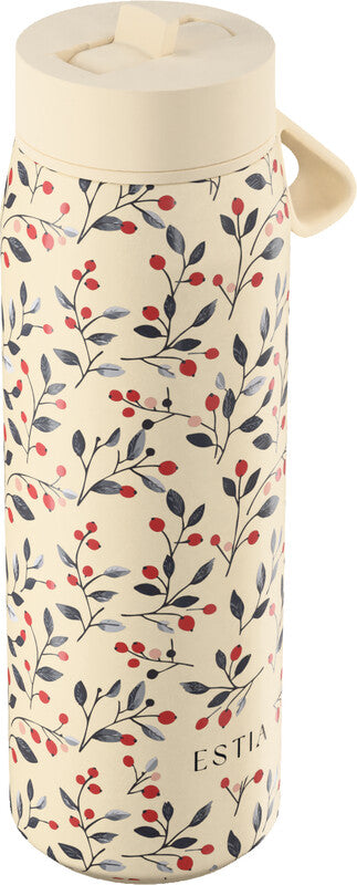ESTIA Edelstahl Trinkflasche Pulse 5 dl Bloom Beige - Bild 2