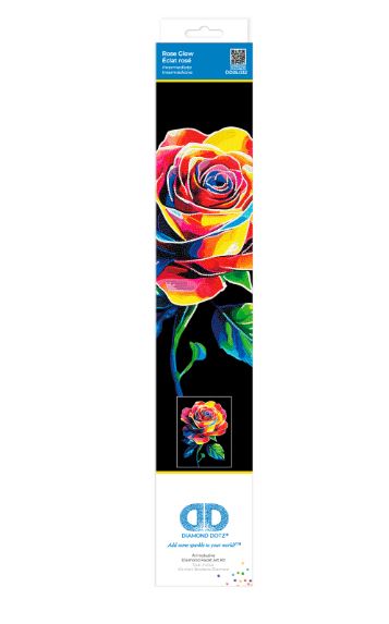 Diamond Painting Neon Rose - Bild 2