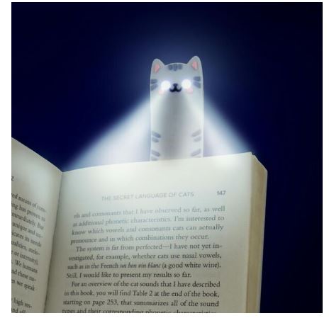 Lesezeichen mit Licht, Katze - Bild 2