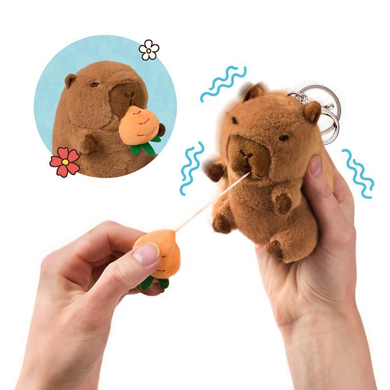 Aufzieh-Knuddel-Capybara mit Frucht - Bild 2