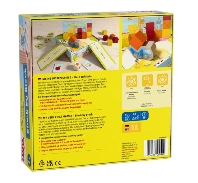 HABA Meine ersten Spiele – Stein auf Stein - Bild 2