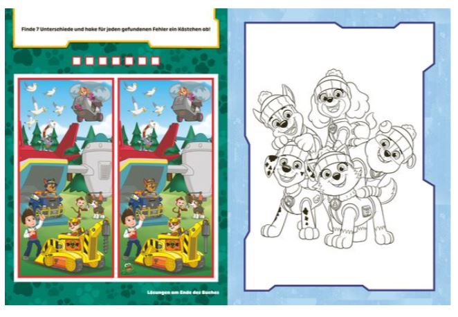 Paw Patrol Sticker- und Malspass - Bild 2